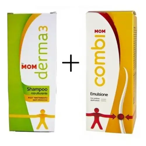 Cansdioli Mom Derma 3 Shampooing Avec Bipack Therapy Emulsion 250ml + 100g