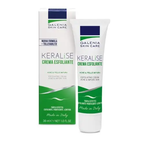Galenia Skin Care Keralise Crème Gommante Acné et Peaux Impures 30 ml