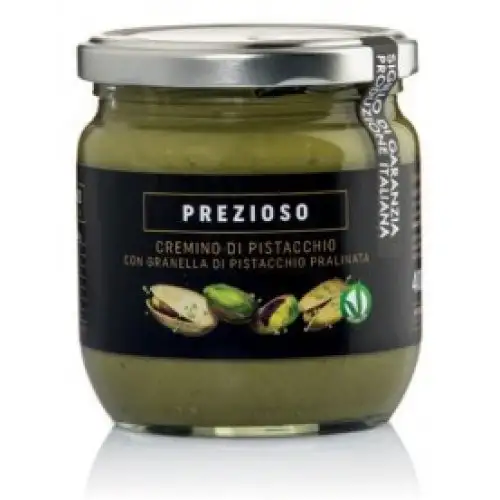 Précieux Cremino Pistache Aux Grains De Pistache Praliné 400g