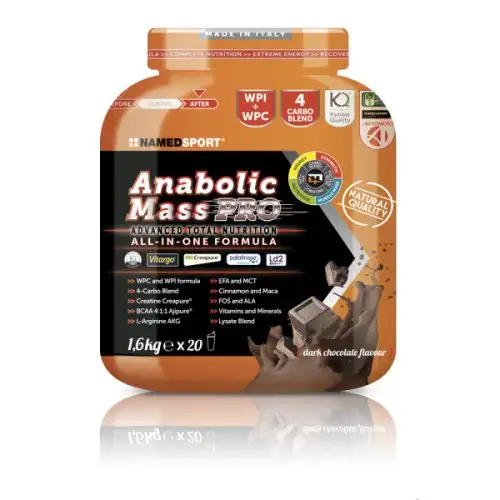 Named Sport Anabolic Mass Pro Complément Alimentaire 1600g