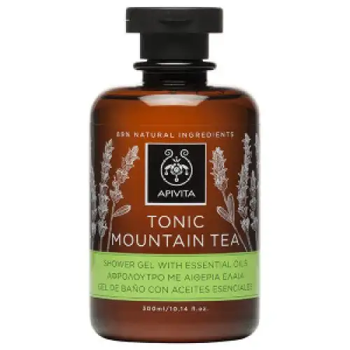Apivita Tonic Mountain Gel Douche Onctueux aux Huiles Essentielles 300 ml