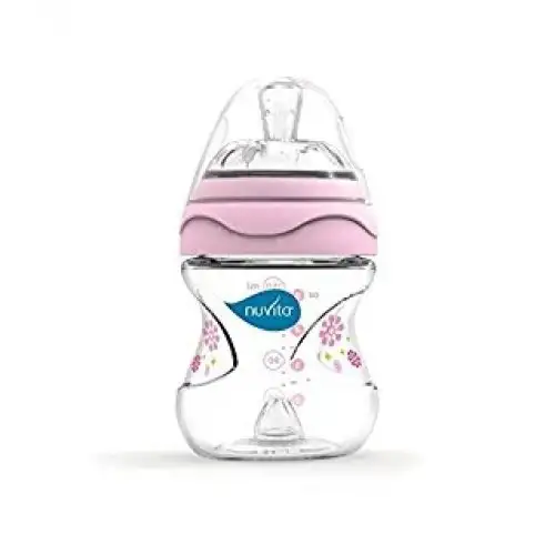 Nuvita Mimic Biberon 150ml Rose