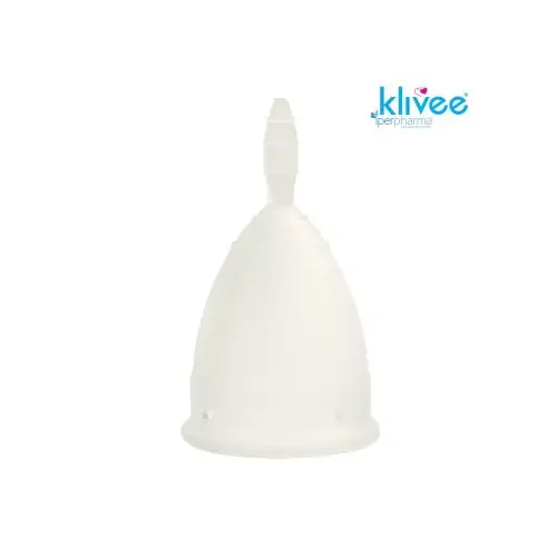 Klivee Sport Coupe Menstruelle Couleur Blanche Taille A