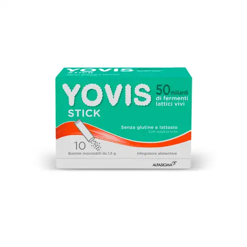 Yovis 50 Milliards Alfasigma 10 Sticks Orosolubles