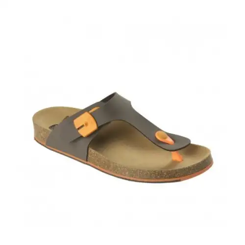 Tongs Scholl Spikey SS5 Femme Couleur Marron / Orange Taille 37