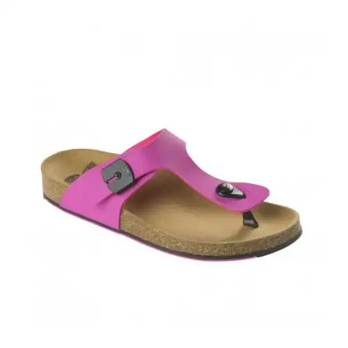 Tongs Femme Scholl Spikey SS5 Couleur Fuchsia / Noir Taille 41