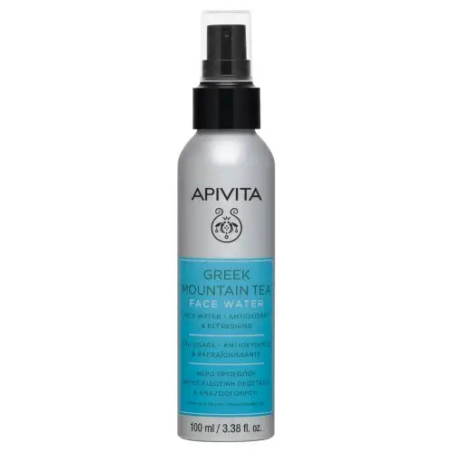 Apivita Greek Mountain Tea Eau hydratante pour le visage au thé de montagne 100 ml