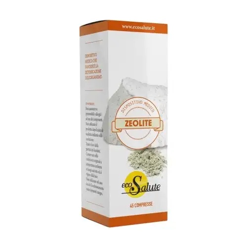 EcoSalute Zéolite Complément Alimentaire 45 Comprimés