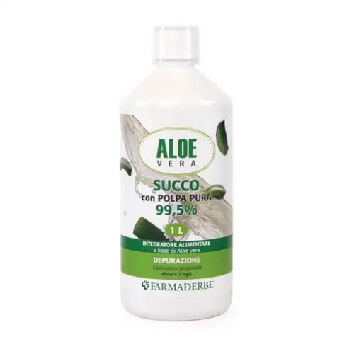 Farmaderbe Aloe Vera Pur Jus De Pulpe 99,5% 1000ml