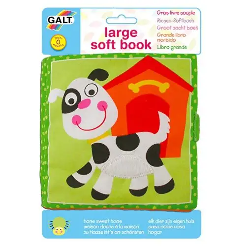Galt Grands Livres en Tissu Home Sweet Home