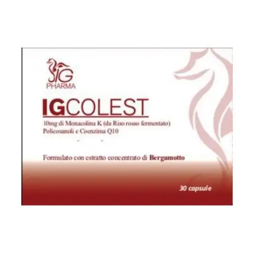 IGcolest Complément Alimentaire 30 Gélules