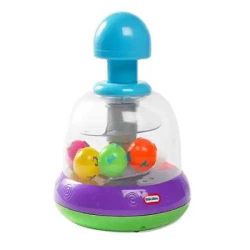 Little Tikes Jeux interactifs Toupie Lumières et sons violets