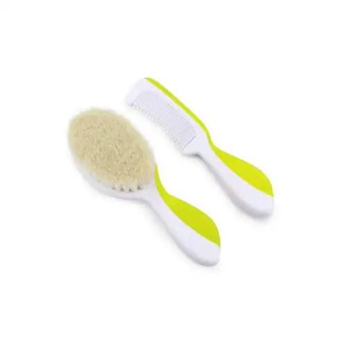 Nuvita Baby Kit Brosse À Cheveux + Peigne Couleur Verte 1 Pièce
