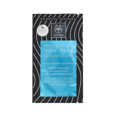 Apivita Hair Mask Masque capillaire hydratant à l'acide hyaluronique 20 ml