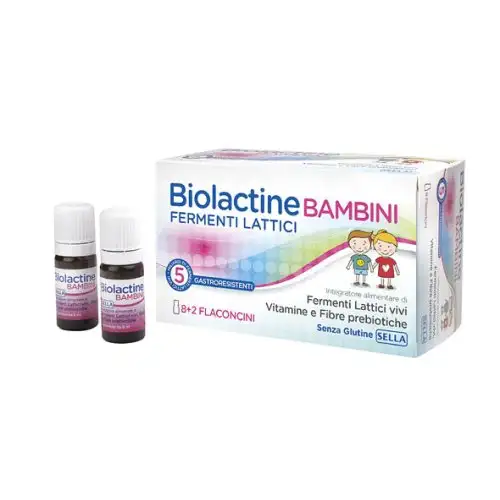 Sella Biolactine Enfant Ferments Lactiques 10 Ampoules de 8 ml