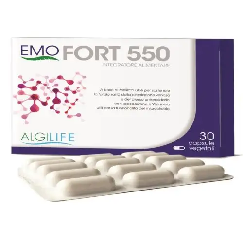 Algilife Emofort 550 Complément Alimentaire 30 Gélules