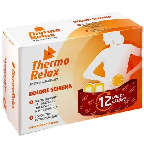 Bande lombaire Thermorelax + 4 dispositifs auto-chauffants