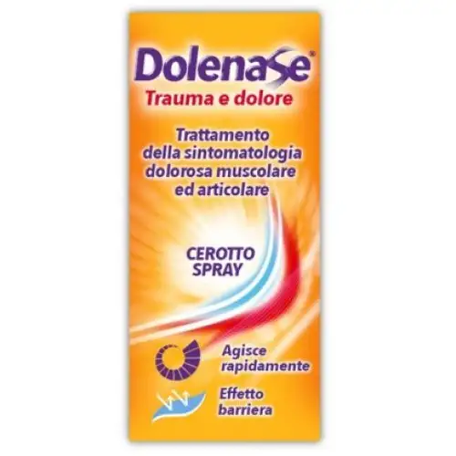 Dolenase Traitement des Symptômes Douloureux Musculaires et Articulaires Spray Patch 50 ml