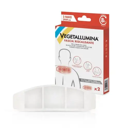 Vegetallumina® Bande Chauffante Pour Thérapie Thermique 29x9cm 2 Pièces