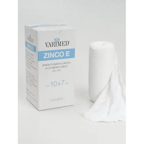 Bandage Zinc Et Bandage Elastique Varimed 10cm x 7m