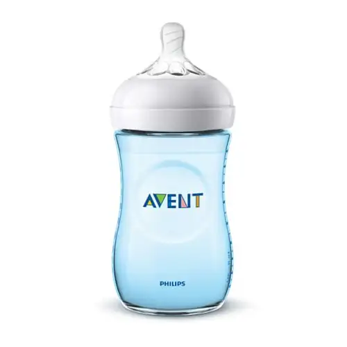 Avent Biberon Bleu Naturel Scf035/17 260ml 1m+