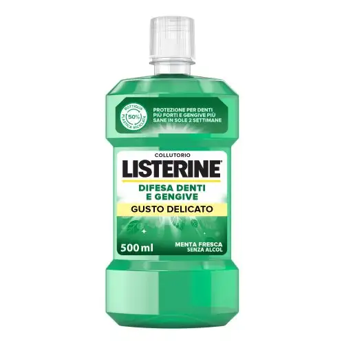 Listerine Défense Dents Et Gencives Goût Délicat 500 ml