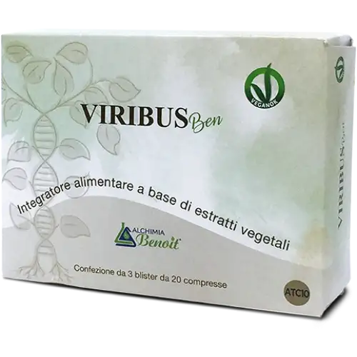 Viribus Ben Complément Alimentaire 60 Comprimés