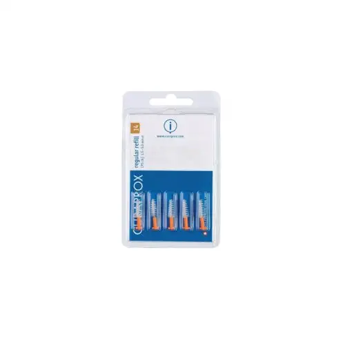 Curaprox Cps 14 Cure-pipes Coniques Réguliers Manche Orange