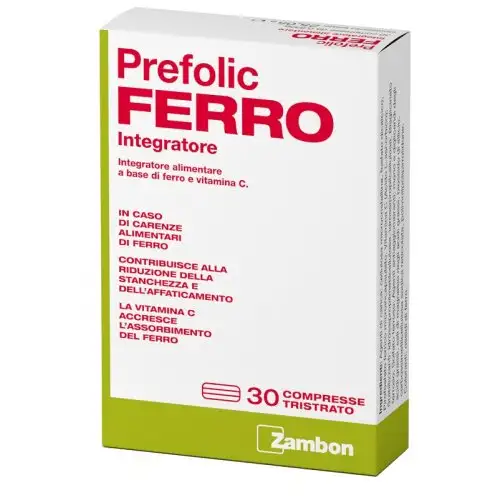 Prefolic IRON Zambon 30 Comprimés