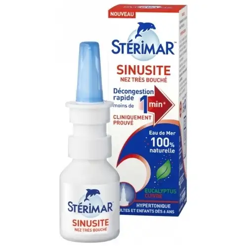 Stérimar Sinusite nez très bouché (20 ml)