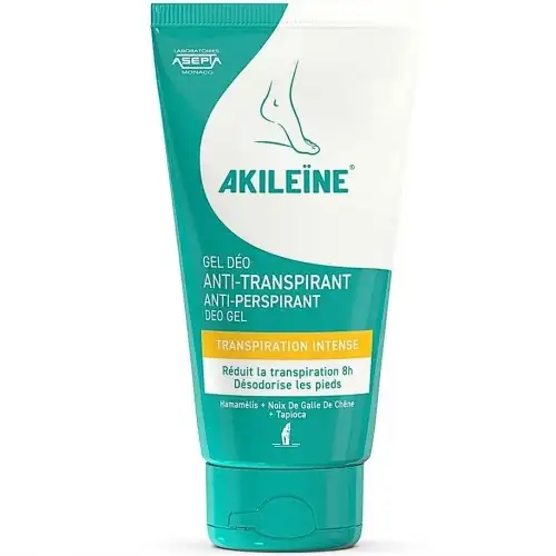 AKILEINE - Gel Deo Anti-Transpirant Pieds - 75 ml