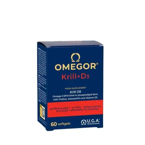 OMEGOR® Krill avec D3 60 Gélules