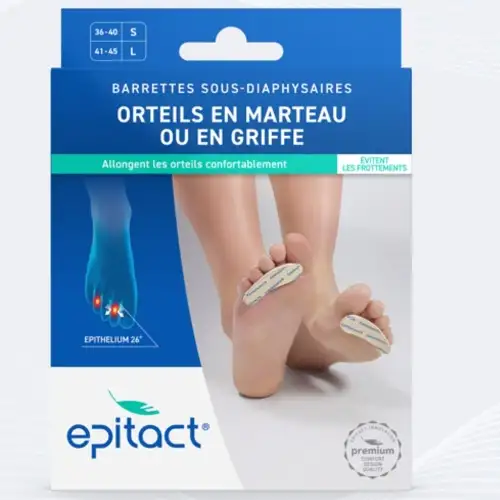 EPITACT - Barrettes Sous-Diaphysaires - 1 paire Taille L Homme