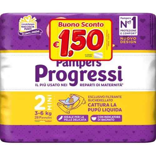 PAMPERS PROG MINI 28PCS
