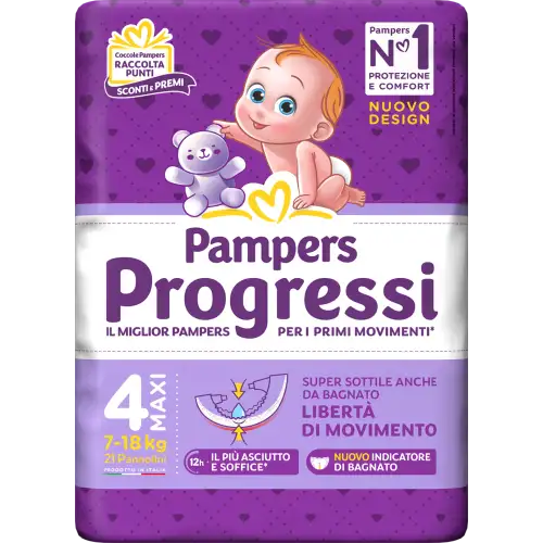 PAMPERS PROG MX 21PCS
