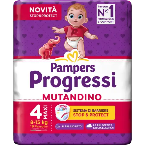 PAMPERS PROG MUT MX 19PCS