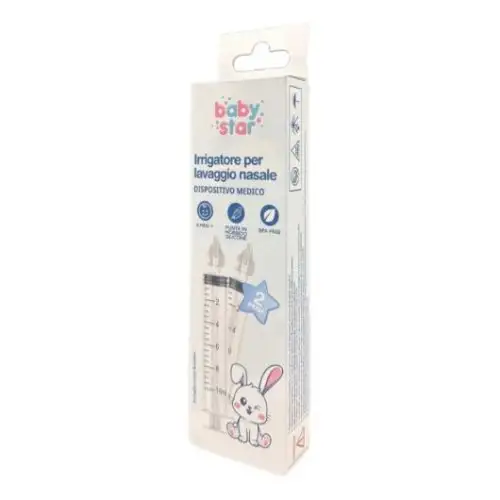 BABYSTAR IRRIGATORE NASALE 2P