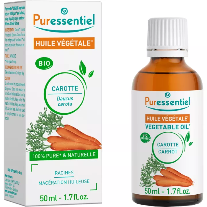 Puressentiel Huile Végétale Bio Carotte 50 ml