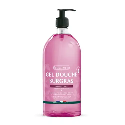 BEAUTERRA - Gel Douche Surgras Parfum Figue - 1L