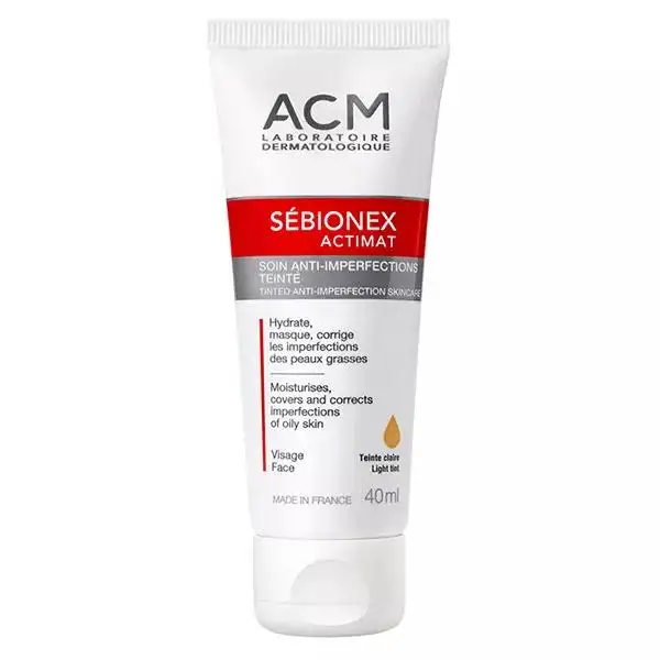ACM Sébionex Actimat Soin Anti-Imperfections Teinté 40ml