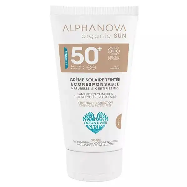 Alphanova Sun Bio Crème Teintée Claire SPF50+ 50ml