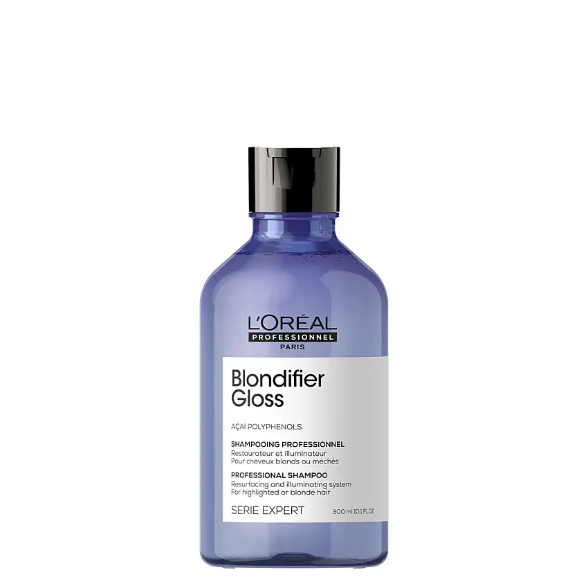 Série Expert Blondifier Shampoing Gloss illuminateur pour cheveux blonds ou méchés