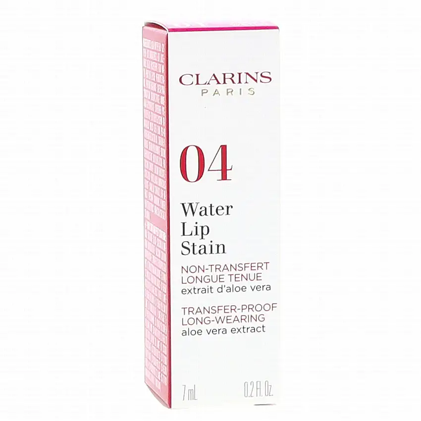 CLARINS Water Lip Stain 7 ml - Rouge à lèvres n°04