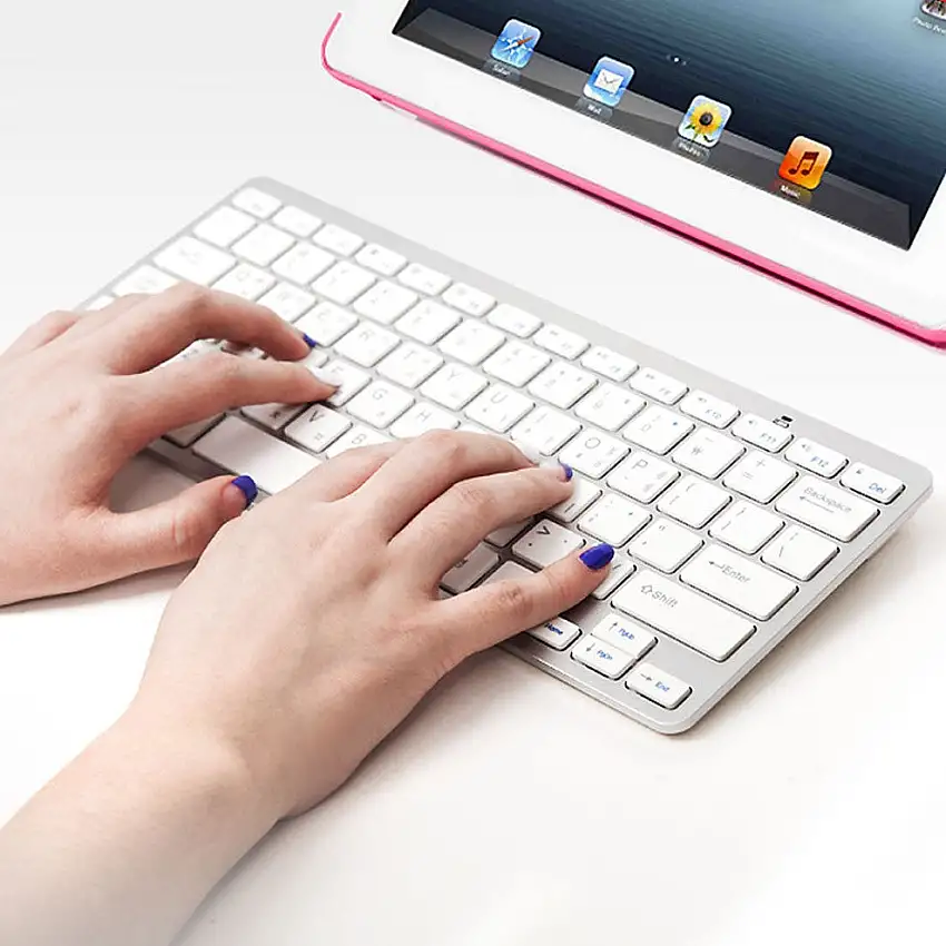 COSY Basic Silver Bluetooth Keyboard