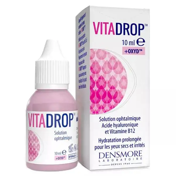 Densmore Vitadrop - Sécheresse oculaire - Solution Ophtalmique 10ml