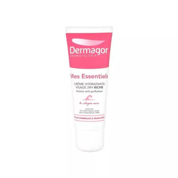 Dermagor Crème Hydratante Visage 24h Riche 40ml