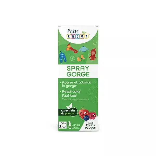 Petit Chêne Spray Gorge Dès 3 ans 20ml