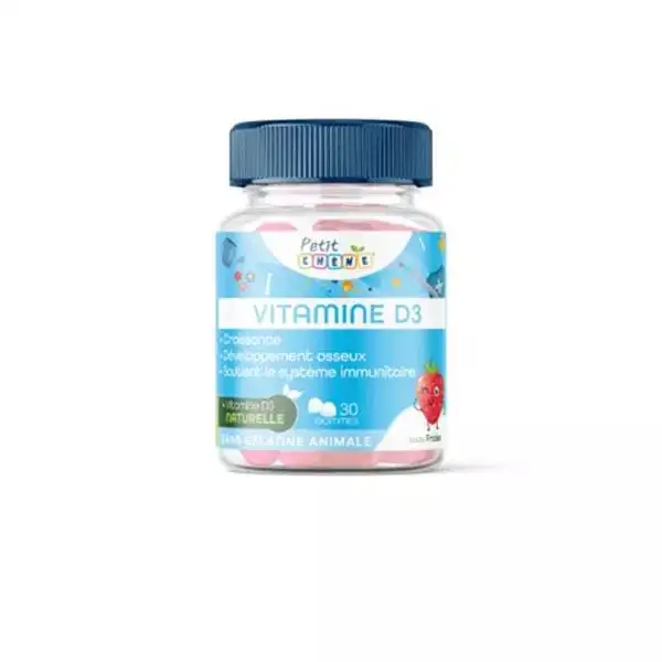 Petit Chêne Gommes Vitamine D3 Dès 3ans 30 gommes
