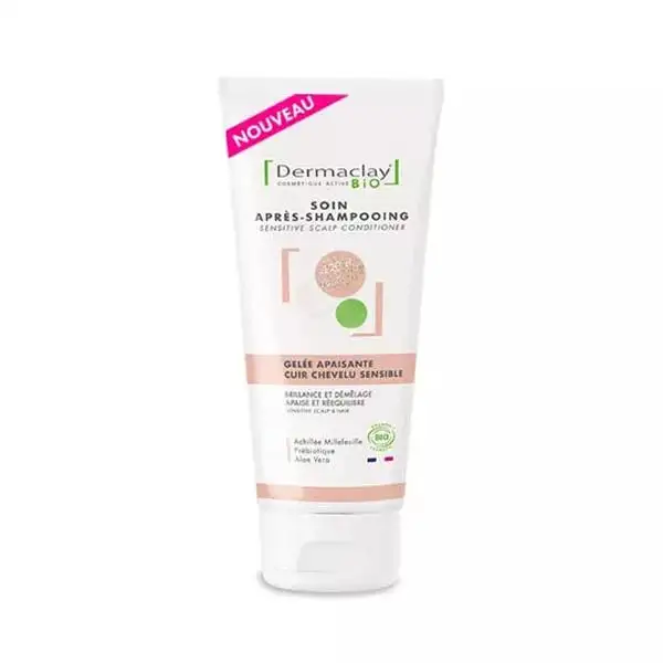 Dermaclay Soin Ap-Shampoing Gelée Apaisante Cuir Chevelu Sensible 200ml