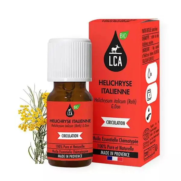 LCA Huile Essentielle de Helichryse italienne BIO 5 ml
